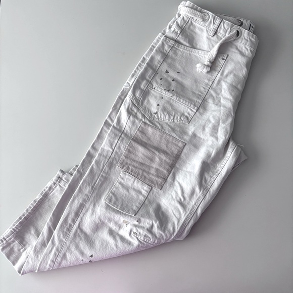 👖 NWOT WE THE FREE MOXIE PULL-ON BARREL JEANS- SIZE 32 👖 - Picture 5 of 16